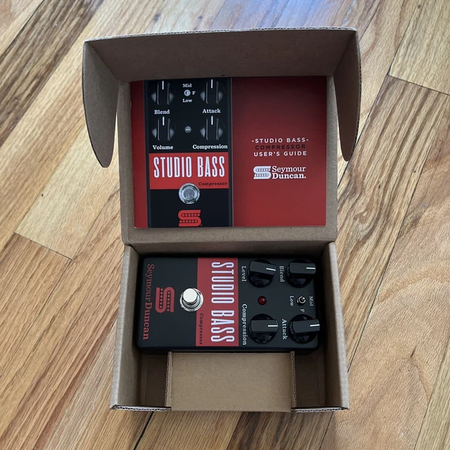 Seymour Duncan Studio Bass Studio Grade Compressor Bass Dynamics Effect Pedal