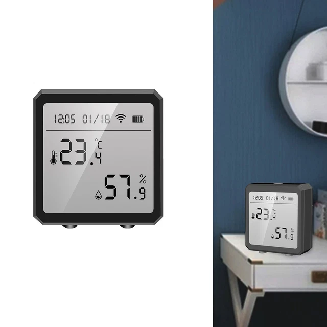 UMIDITÀ IGROMETRO DIGITALE termometro temperatura sonda monitor kit EUR