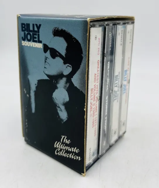 Billy Joel Souvenir The Ultimate Collection Cassette Tape 4 x Cassette Tapes