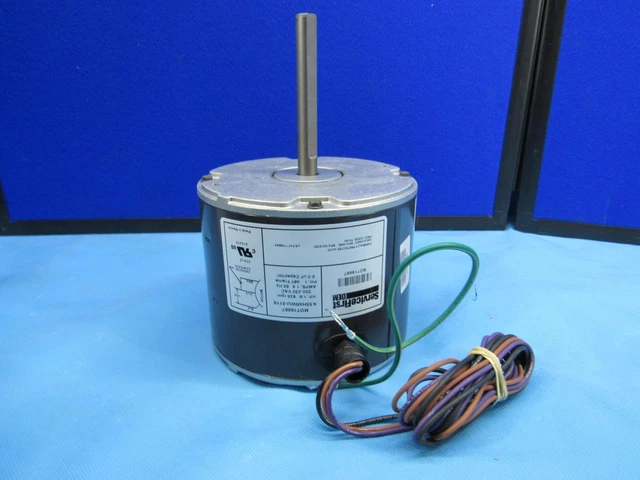 NEW Trane Condenser Fan Motor MOT18687 Perm Split Cap 825 RPM 1/6 HP 200-230