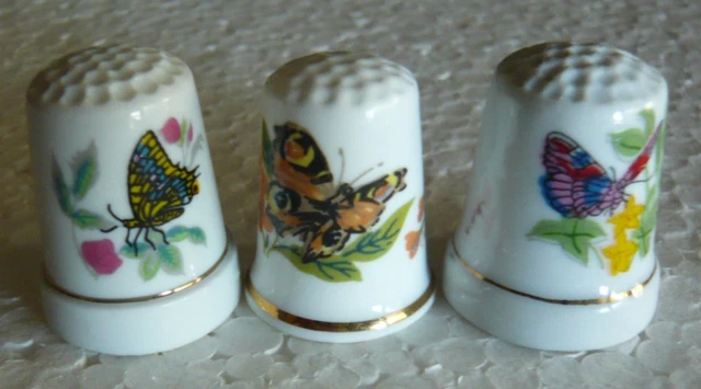 Lot De 43 Dés à Coudre En Porcelaine De Collection - Fabriqués En France