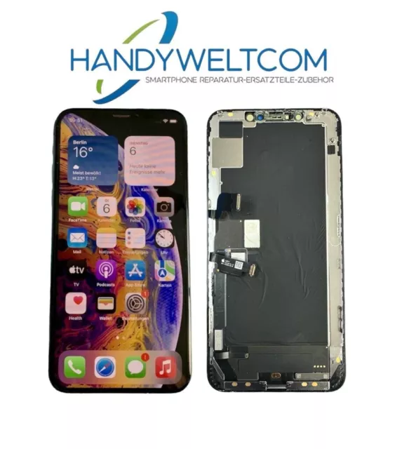 ✅100% Original Apple Iphone XS Max Display Pulled Bildschirm Sprung Screen OLED✅