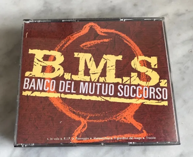 3 Cd Banco Del Mutuo Soccorso "B.m.s. - Darwin" Fat Box 3 Cd Booklet Italia 1991