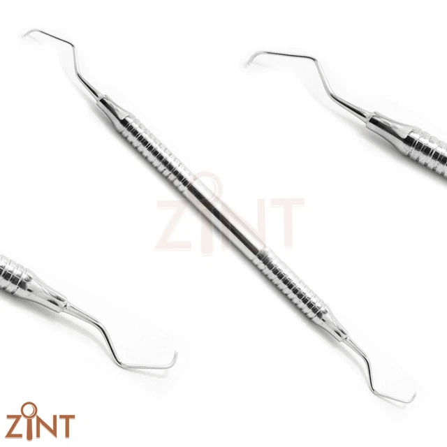 Kit De 7 Curettes Parodontales Gracey - Pour Détartrage Et Planification Radiculaire - Acier Inoxydable, Garantie 3 Ans
