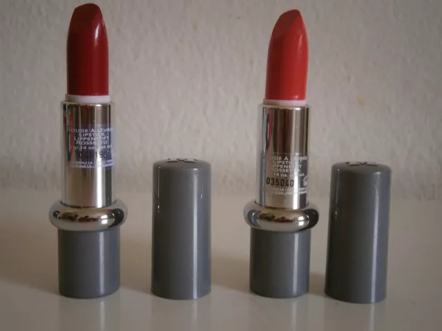 Neuf Lot De 2 Rouge A Levres Mavala N° 610 Sunkiss + N° 509 Carmin