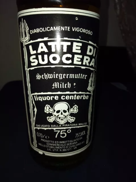 LATTE DI SUOCERA ANNO 1970 da collezione