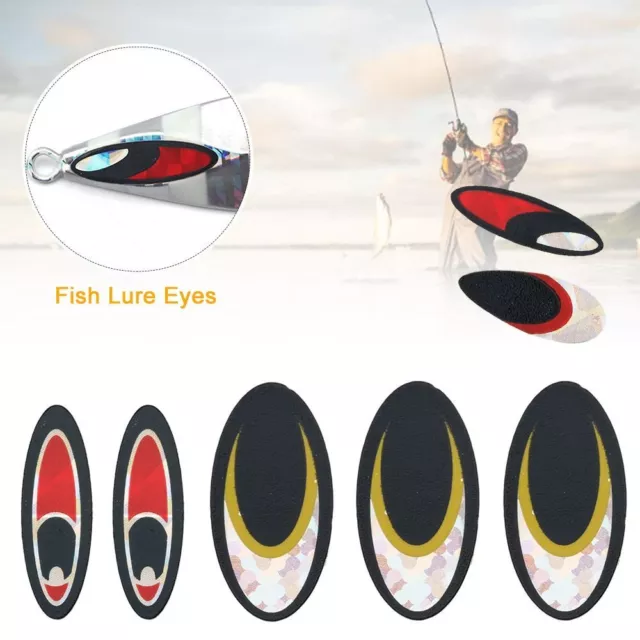 Laser Lase metal lure eyes Flash Fishing Bait Eyes 2024 Fish Lure Eyes