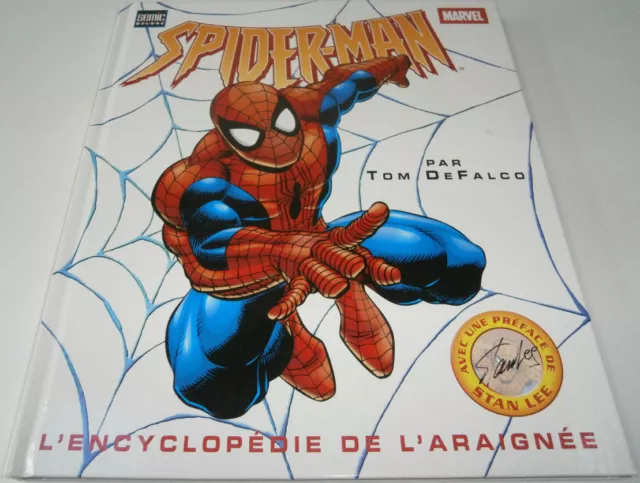 Beau Livre Comics -Marvel Spiderman, L'encyclopedie De L'araignee / Semic Deluxe