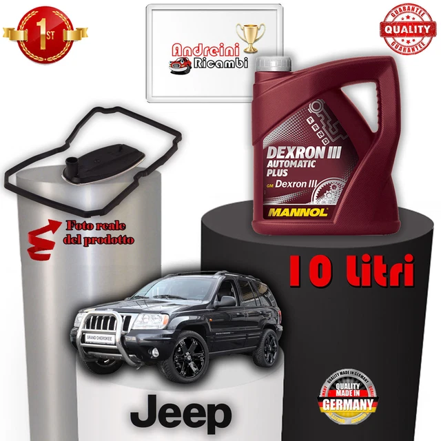 SET FILTER GEAR Car & Oil Jeep Cherokee II 4.0 140KW From 1999 > 2005