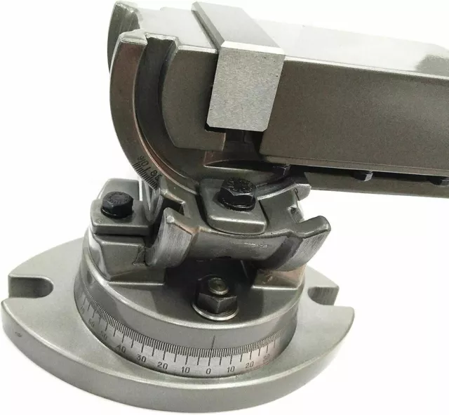 Precision Milling Machine Vise 2"(50 mm)-3 Way (Swivel,Tilti, Angle Table Vice)