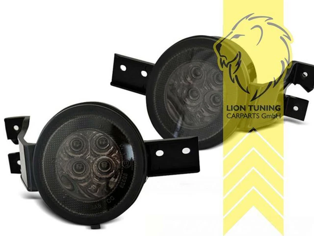 2x Schwarz Led Frontblinker Blinker Für MINI Cooper R50 R52 R53