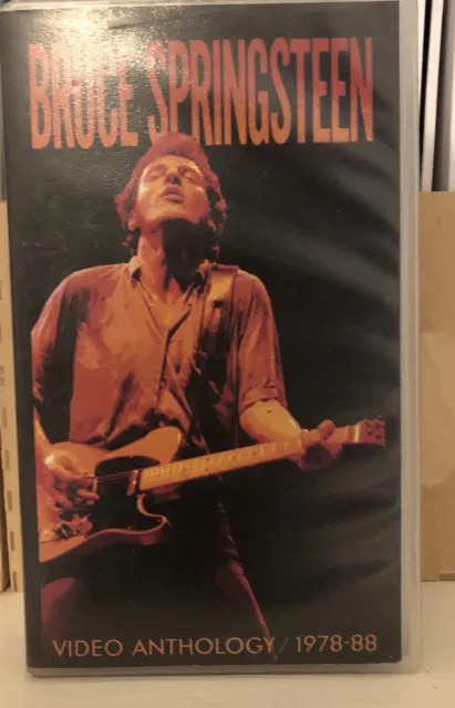 Bruce Springsteen The Anthology 1978-1988 Vhs Video 1989