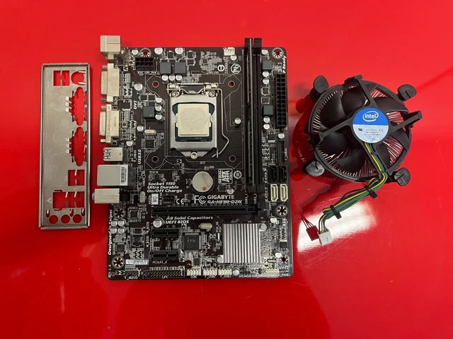 CARTE MÈRE ASUS P8H61-M LX/CM6731-8/DP_MB + processeur + x2 2Gb de ram