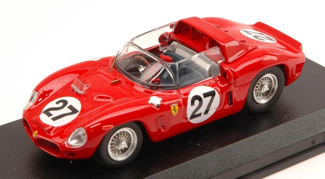 ART-MODEL ART212 Echelle 1/43 FERRARI DINO 268 SP N 27 24h LE MANS 1962 SCARFIOT