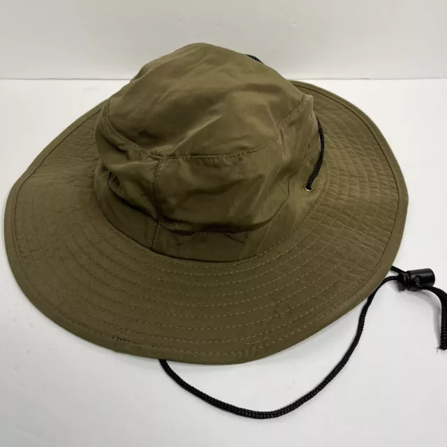 G.H. BASS Olive Green Sun Fishing Hiking Bucket Hat O/S One Size