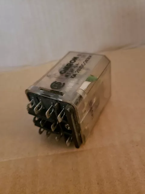 Omron MJ3P-UA-AC240 Relay MJ3PUAAC24010A 28VDC/240VAC - 11 PIN RELAY