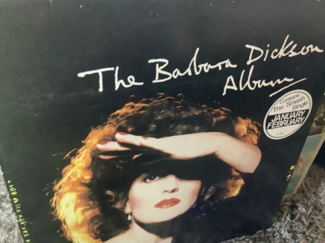 THE BARBARA DICKSON ALBUM (1980) - 1st press UK vinyl LP EX/VG+ EPC 84088 A1/B2