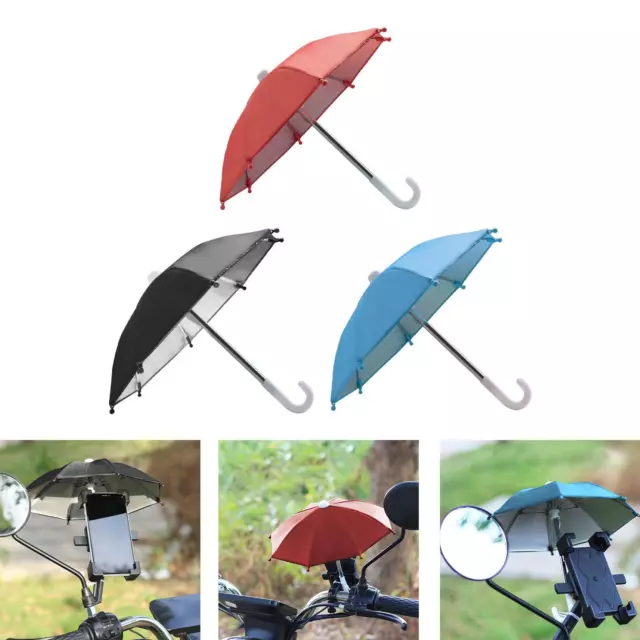 Parapluie universel pour voiture, scooter, moto, moto, scooter, parapluie  de mobilité, pare-soleil et housse de pluie imperméable : : Auto