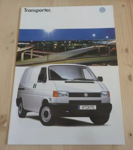 1997 VW TRANSPORTER Catalogue Brochure Prospekt Folder Document Dépliant French