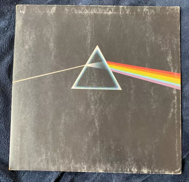 1974 Pink Floyd -  The Dark Side of the Moon 4th Issue Vinyl LP Prog Rock Waters