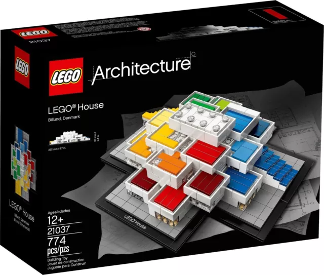 New Sealed LEGO Architecture 21037 LEGO House Billund Denmark 774 Pcs Age 12+