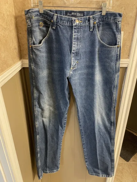 WRANGLER GEORGE STRAIT Cowboy Cut Jeans Size 36 X 32 $22.00 - PicClick