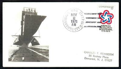 Tank Landing USS SPARTANBURG COUNTY LST-1192 Naval Cover MhCachets 1 MADE W3398