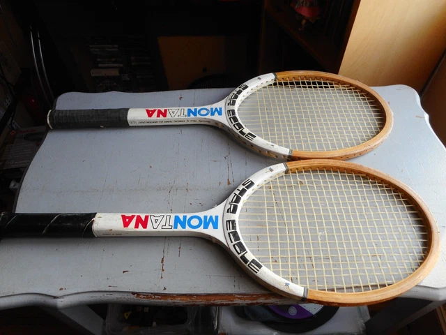 Ancienne raquette de tennis MONTANA for championship- Raquette bois - Bon état
