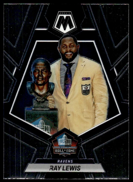 2023 Panini Mosaic Ray Lewis Hall of fame Baltimore Ravens #273