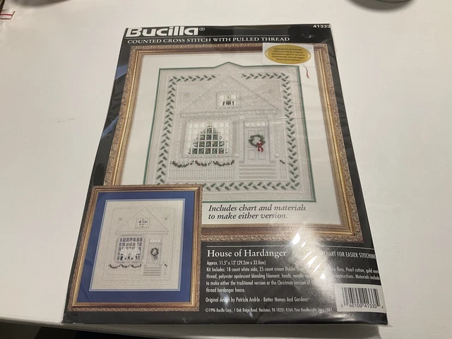 Bucilla. Cross Stitch , Hardanger Kit. New.