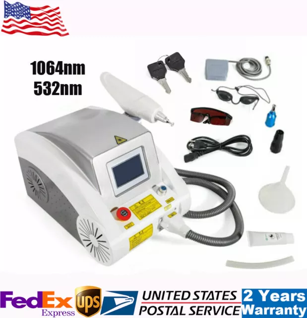 ND Yag Picosecond Laser Tattoo Pigment Removal Machine Pico Skin Rejuvenation US