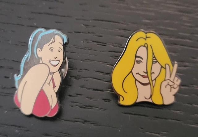 Strangers in Paradise by Terry Moore pin set