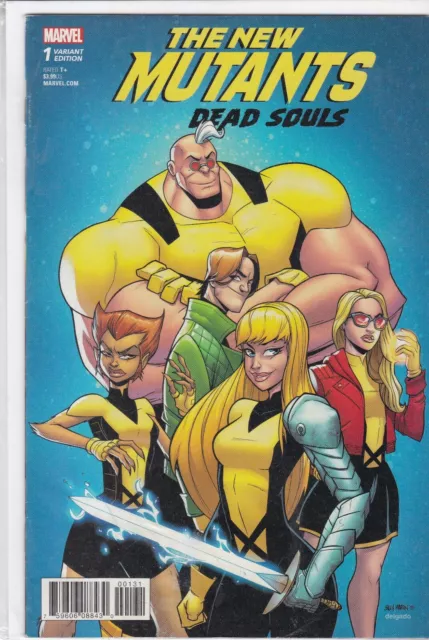 Marvel Comics New Mutants Dead Souls #1 May 2018 Billy Martin Variant Cover