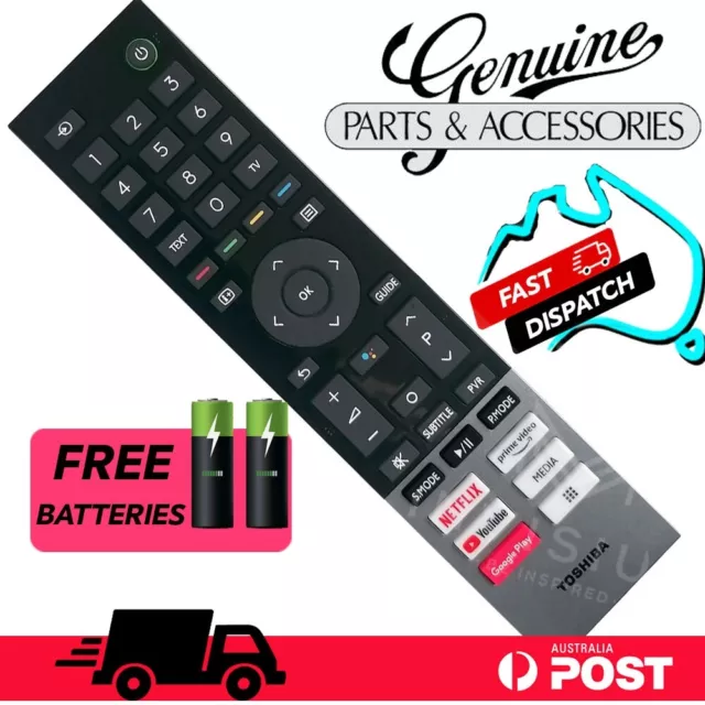 GENUINE TOSHIBA CT-95022 CT-95024 Voice TV Remote Control