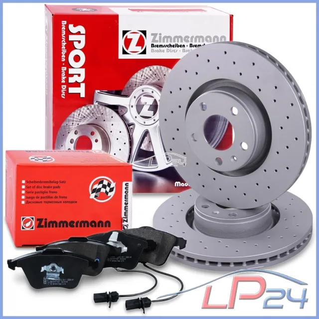 Zimmermann Sport Disques Coat Z+Plaquettes Avant Pour Audi A6 4F C6 2.0-4.2 11