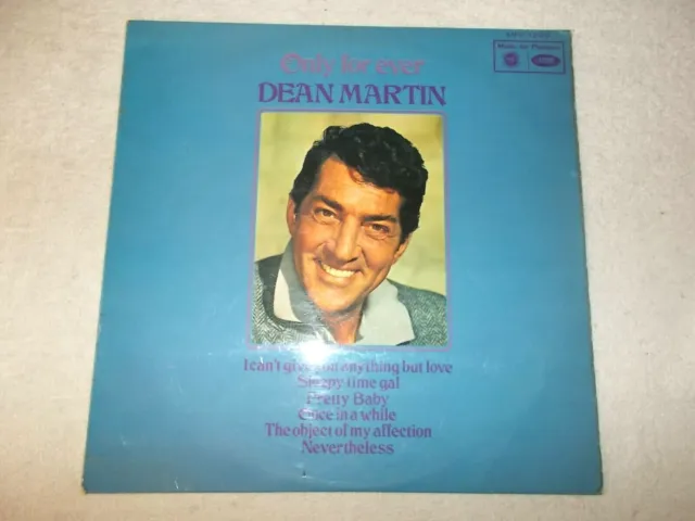 LP 12 inch Vinyl Record Album Dean Martin Only For Ever