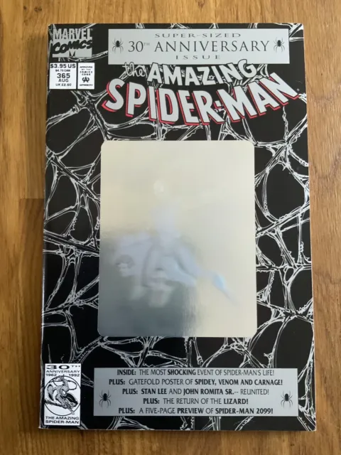 The Amazing Spider-Man #365 - Marvel Comics - 1992 - 30Th Anniversary