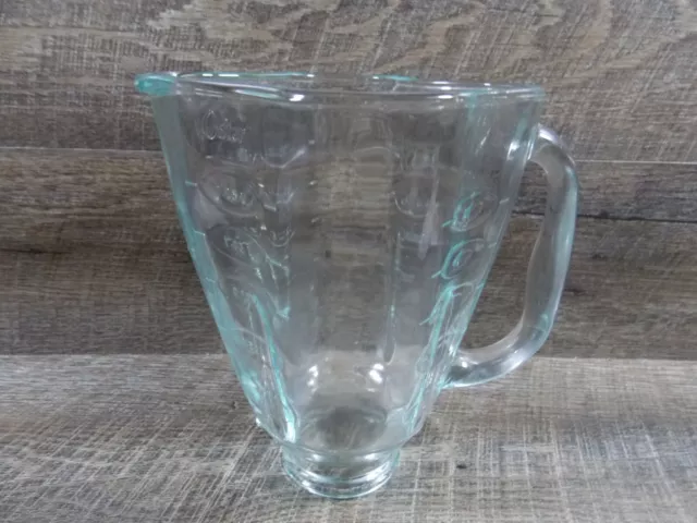 Oster 5 Cup Square Top Glass Blender Replacement Glass Jar Pitcher Model 6806