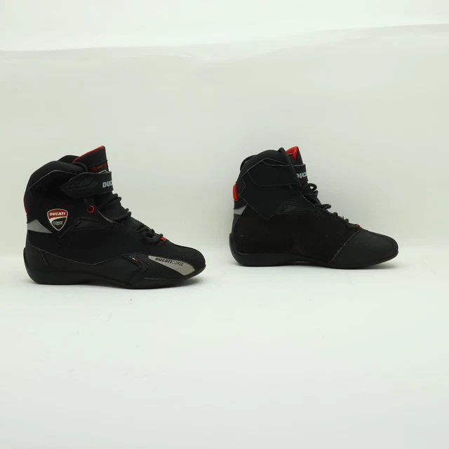 Chaussure Ducati TCX US 5, Botte Noir D'Occasion Femme Boucles Bande (STM138)