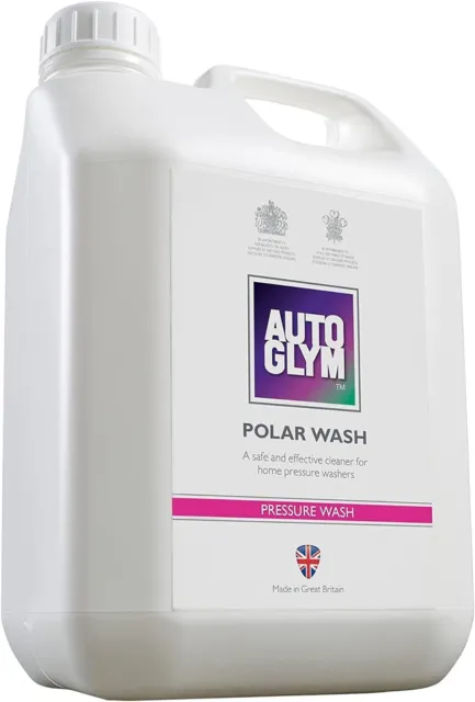 Autoglym Polar Wash, 2.5L - Snow Foam Car Shampoo Safe for Wheels, Paint & Trim