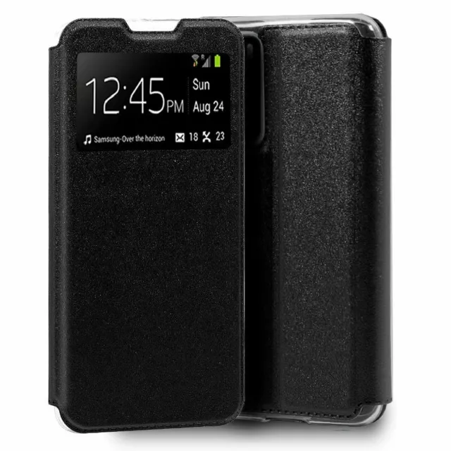 Funda de Libro Negro para Huawei P40, P40 Lite, P40 Lite E, P40 Lite 5G, P40 Pro