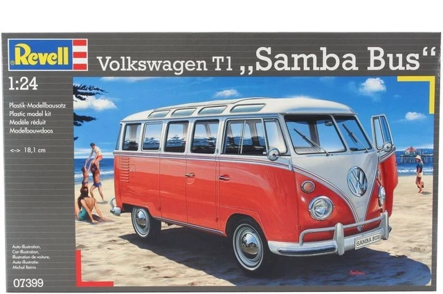 Maquette Revell 1/24 VW Samba Bus - REV07399, Neuf, à Monter