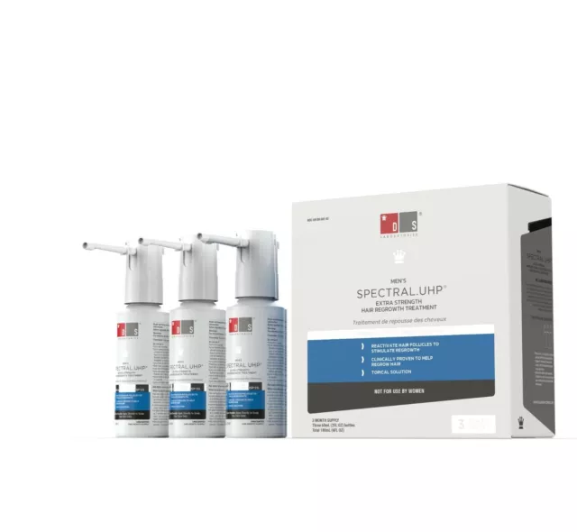 Spectral.UHP 3 Month Supply | Extra Strength Hair Regrowth Treatment w/ Minox 5%