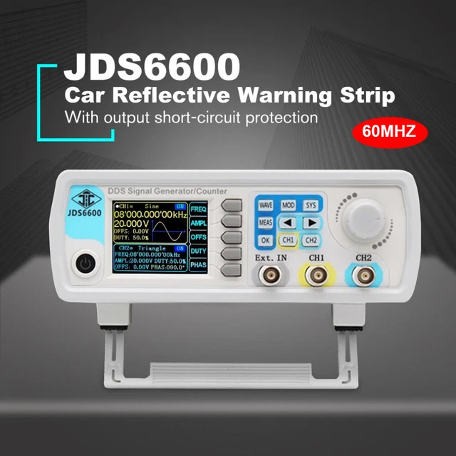 Professiona JDS6600-60M 60MHz Signal Generator Arbitrary Waveform Function Pulse