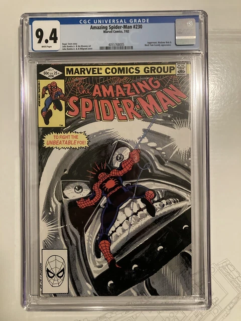 The Amazing Spider-Man #230 (Jul 1982, Marvel) CGC 9.4 (White Pages)