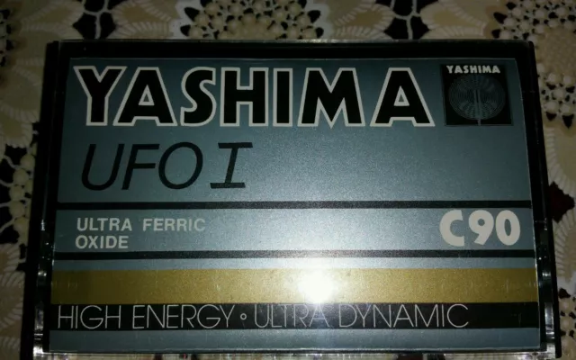 10 Yashima UFO 1 C90 Audio Tapes +- 1980 year Vintage