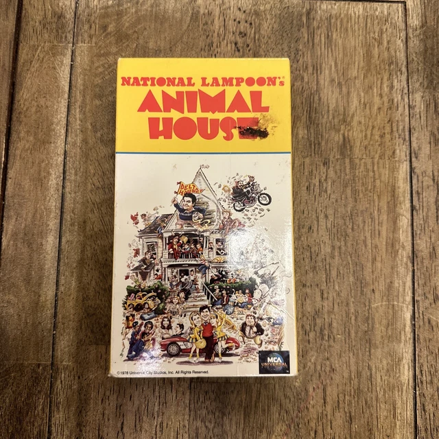 ANIMAL HOUSE (1978) MCA (VHS, 1988) JOHN BELUSHI / Classic Comedy 6.99