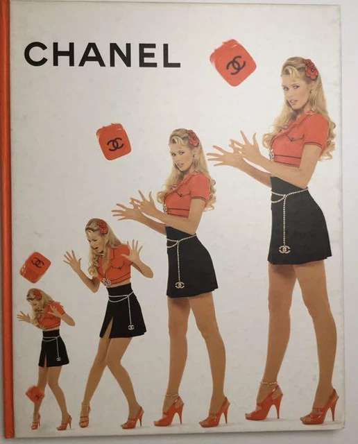 CHANEL Catalog Fashion Design Photo Book 1993 Vintage Antique Collection Rare