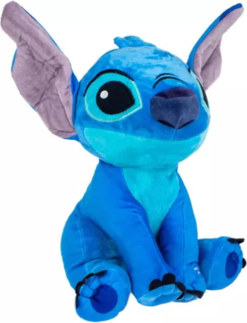 Peluche Stitch Gigante XXL 60 Cm Habla Original  Disney Holograma Lilo Stitch