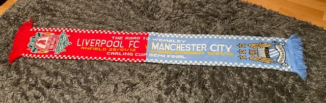 Manchester City Schal - Offizieller Jacquard Schal - Man City Fan Artikel